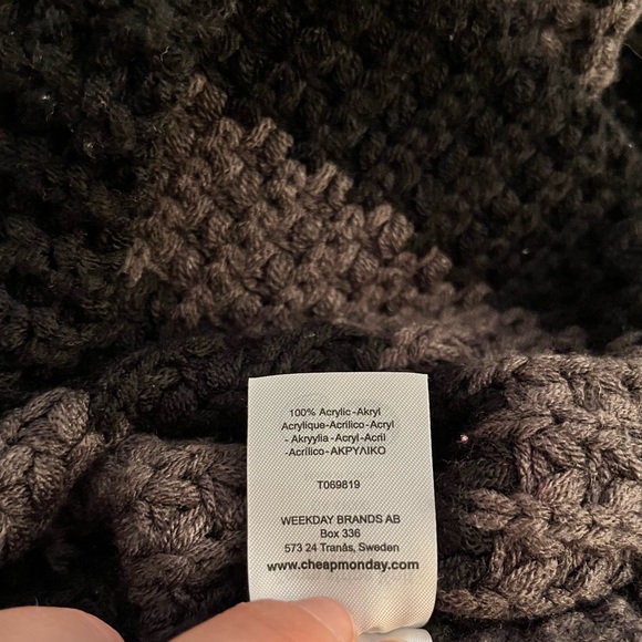 Cheap Monday Zoom Stripe Knit Sweater - Picture 5 of 6